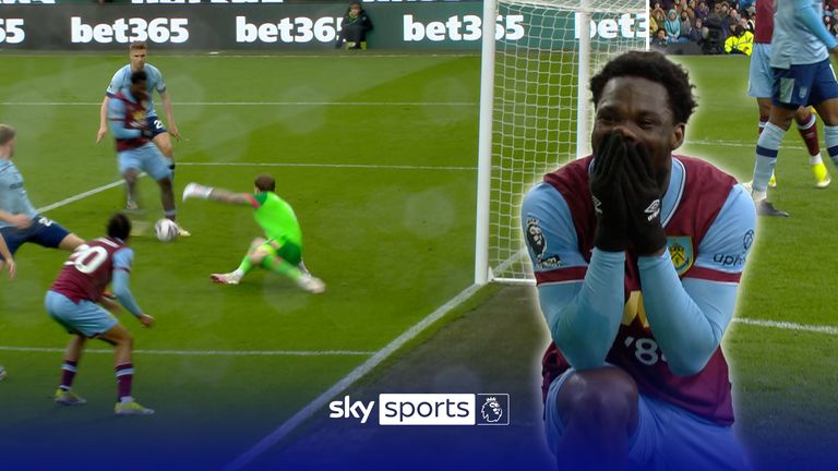 Burnley&#39;s David Fofana had a moment to forget as he failed to find the net against Brentford after Lorenz Assignon played the ball on a plate for him in front of goal. 