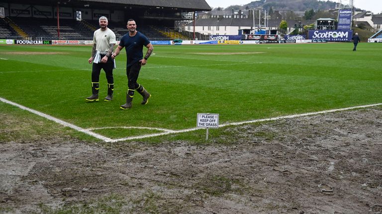 Dundee vs Rangers was postponed due to a waterlogged pitch