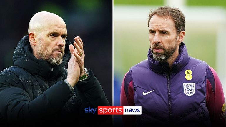 Sky Sports&#39; Peter Smith discusses Erik ten Hag&#39;s position in charge of Man Utd and whether it is under threat with new Man Utd investor Sir Jim Ratcliffe reportedly considering hiring England boss Gareth Southgate.