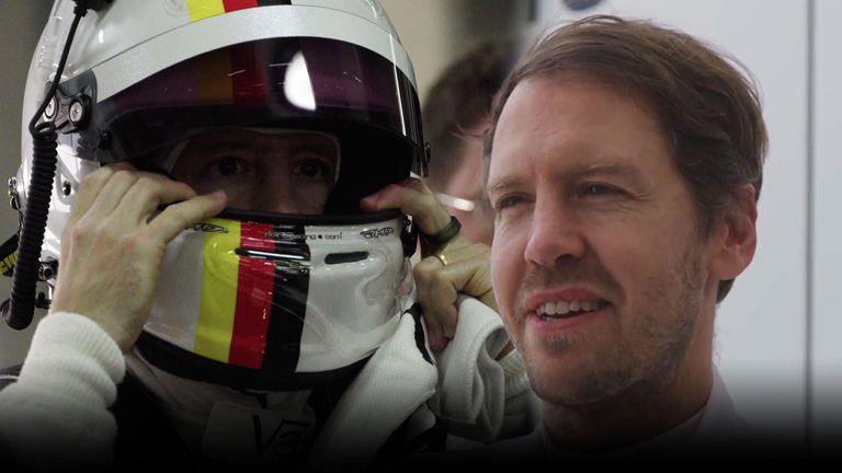 Vettel returns to the track with Porsche