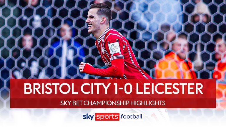 Bristol City 1-0 Leicester highlights