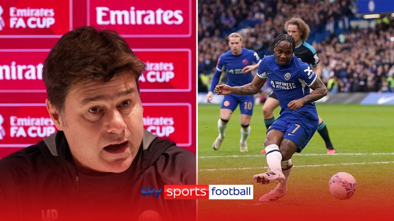 Chelsea boss Mauricio Pochettino has refused to criticise his side's fans after they booed forward Raheem Sterling during their 4-2 FA Cup win over Leicester City.