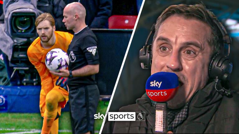 Gary Neville on Liverpool&#39;s drop ball against Forest thumb 