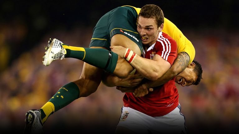 George North's iconic moment for British and Irish Lions against Australia