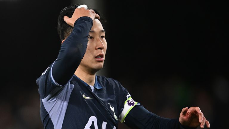 Heung-Min Son urged Tottenham to 'look in the mirror' after their Fulham flop