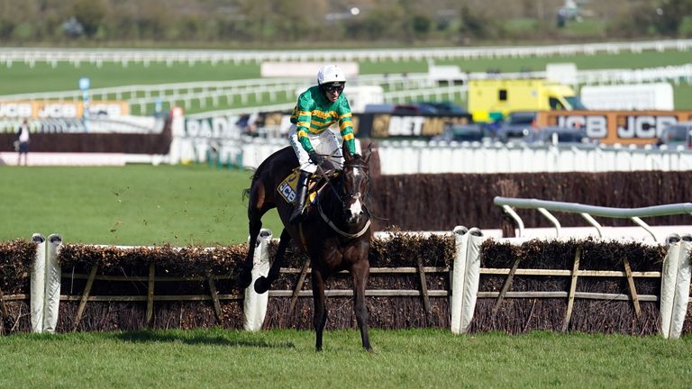 Majborough battles to victory in the Triumph Hurdle 