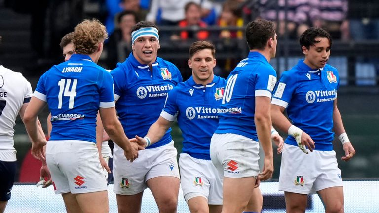 Italy now have a win and a draw in what could be a Six Nations to remember for them 