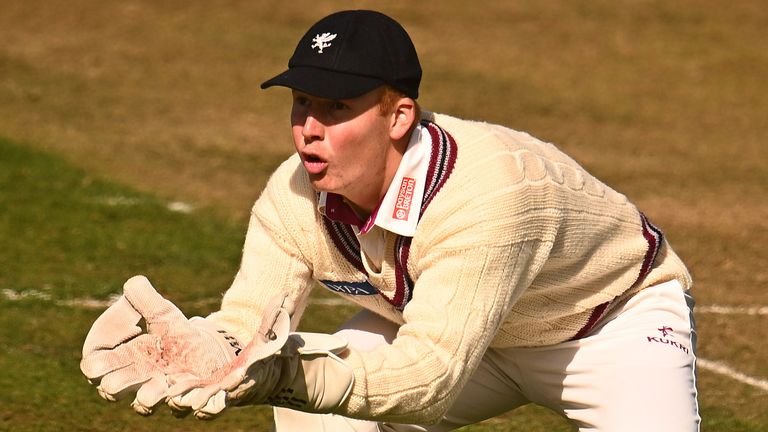 James Rew, Somerset, cricket del condado (Getty Images)