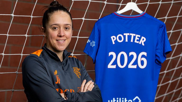 Jo Potter has signed a new deal at Rangers until the summer of 2026