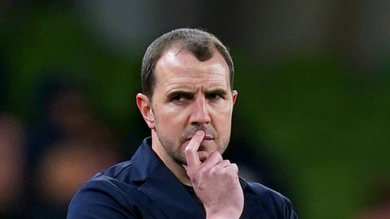 John O'Shea's final game in temporary charge of Republic of Ireland ended in defeat