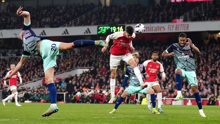 Kai Havertz puts Arsenal back in front