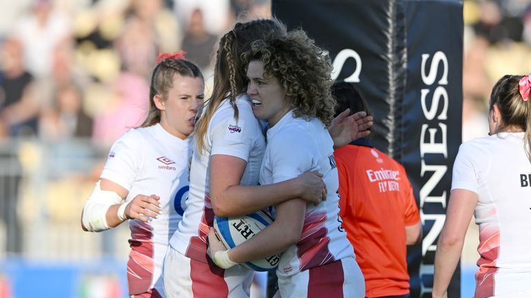PARMA, ITALY - MARCH 24: during the Guinness Women's Six Nations 2024 match between Italy and England at Stadio Sergio Lanfranchi on March 24, 2024 in Parma, Italy. (Photo by Chris Ricco - RFU/The RFU Collection via Getty Images)