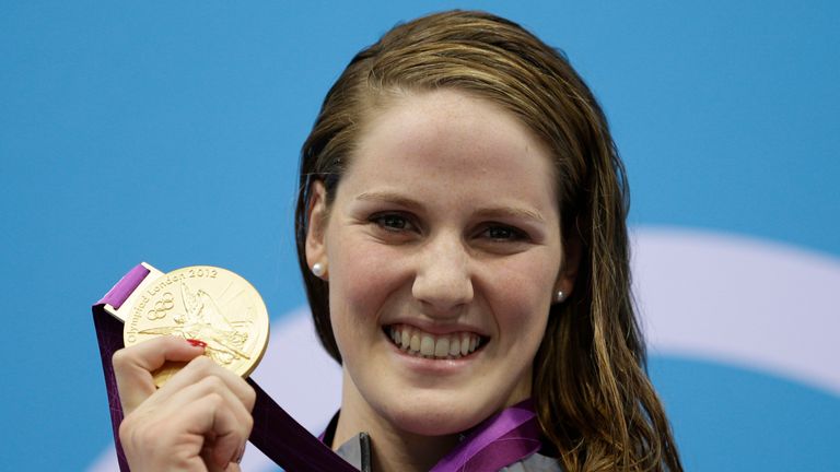 Missy Franklin said she had the 'time of her life' at the 2012 London Olympics where she won four gold medals