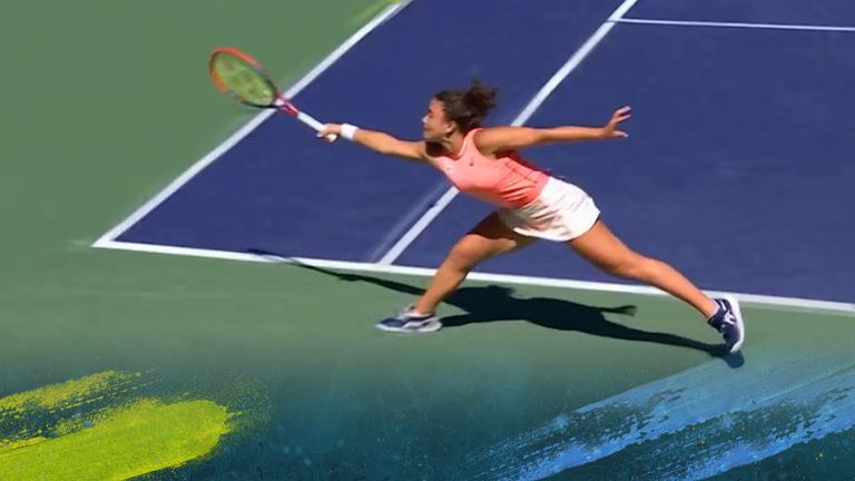 Paolini stretches to make a return at Indian Wells
