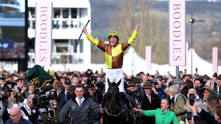 Galopin Des Champs landed in his second successive Cheltenham Gold Cup