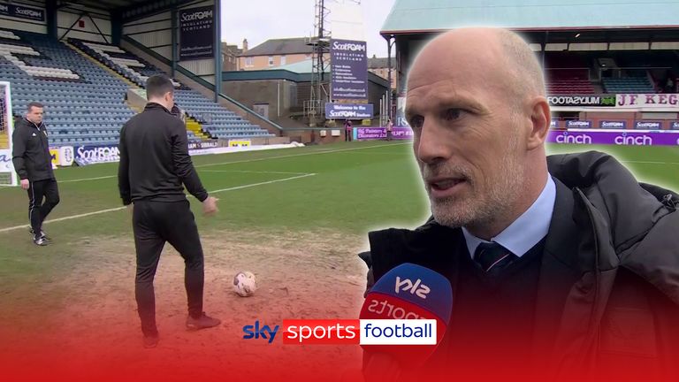 Rangers boss Philippe Clement takes a dig at Dundee FC's pitch after being disappointed that their Scottish Premiership clash was postponed due to the condition of the surface. 