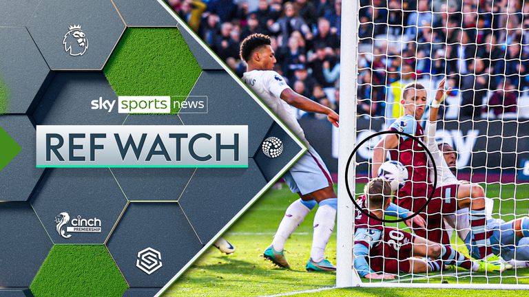 Ref Watch: Was Tomas Soucek's late winner for West Ham correctly disallowed against Aston Villa? | Football News | Sky Sports