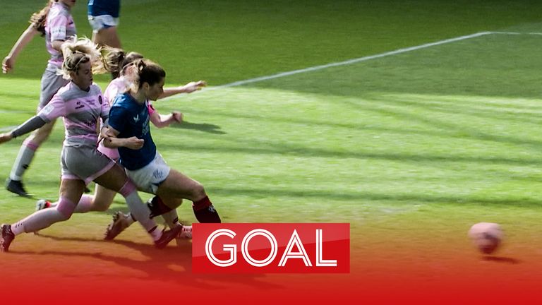 Rio Hardy extends Rangers lead before half-time