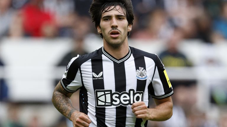 Newcastle midfielder Sandro Tonali charged with breaking betting rules by  FA | Football News | Sky Sports
