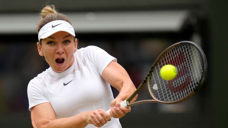 Simona Halep beat Serena Williams to win her first Wimbledon final with a stunning performance in straight sets