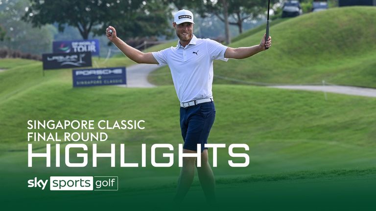 Highlights from the final round of the Singapore Classic at the Laguna National Golf Resort Club.
