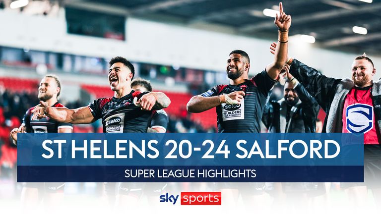 St Helens 20-24 Salford