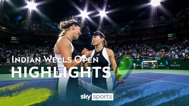 Caroline Wozniacki Vs Katie Volynets | Indian Wells Open Highlights ...