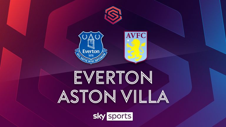 Highlights from the Women&#39;s Super League match between Everton and Aston Villa. Correct thumb 