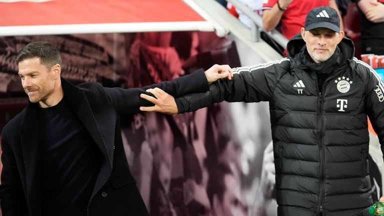 Will Xabi Alonso (left) replace Thomas Tuchel at Bayern Munich?