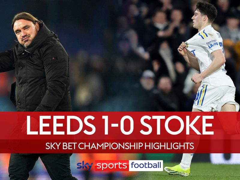 Leeds United 1-0 Stoke City: Dan James goal gives Whites home
