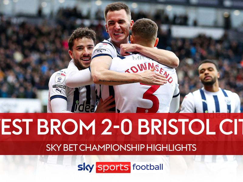 Goals and Highlights: West Bromwich Albion 2-0 Cardiff City in EFL