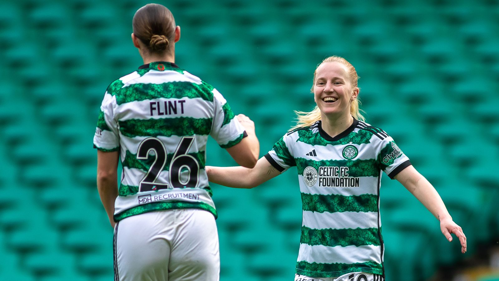 SWPL: Celtic thrash Hearts to regain top spot from Rangers