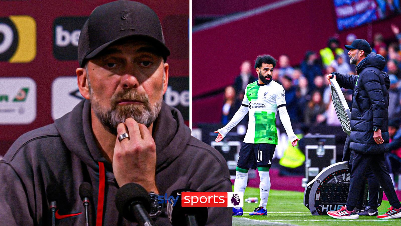 Jurgen Klopp Mo Salah and I spoke in dressing room it