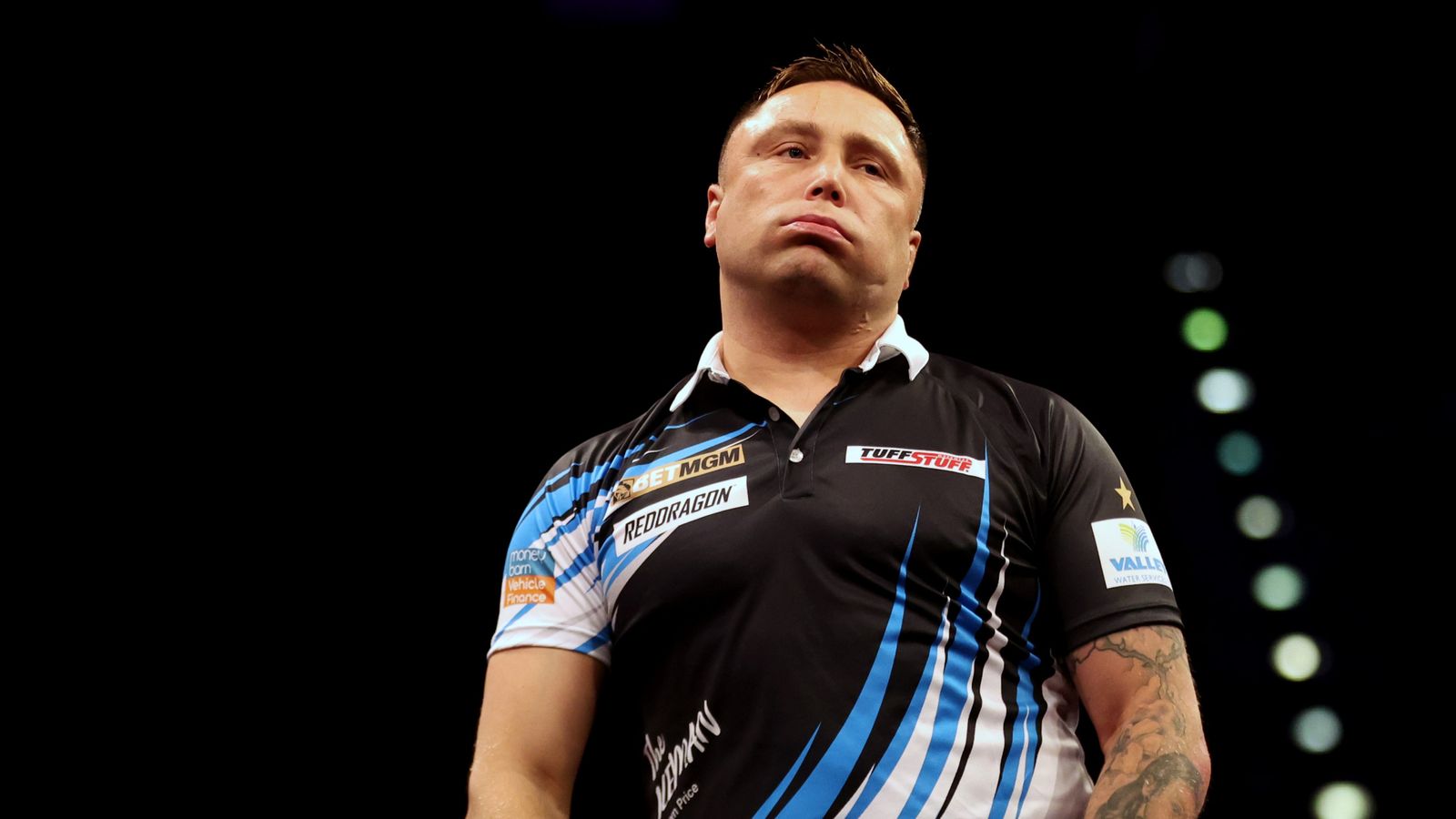 Gerwyn Price withdraws from Premier League Darts in Aberdeen due to back injury | Darts News