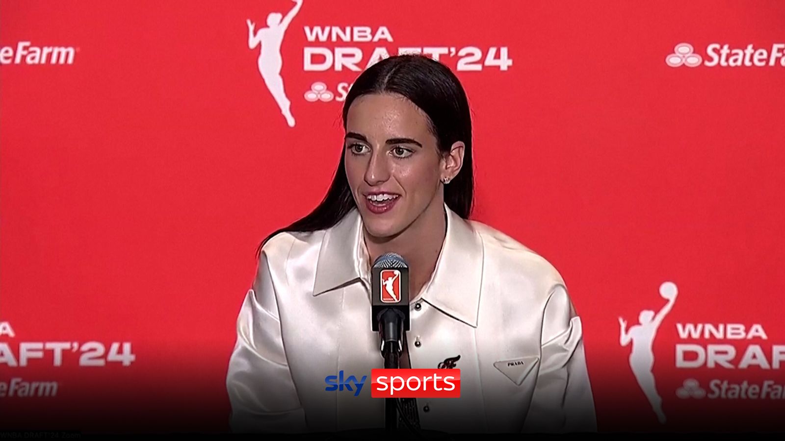 'My point guard eyes just light up' | Indiana Fever selects Caitlin Clark  No 1 in WNBA draft | Basketball News | Sky Sports