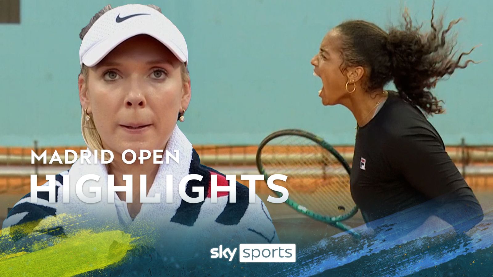 Katie Boulter vs Robin Montgomery Madrid Open highlights Tennis News Sky Sports