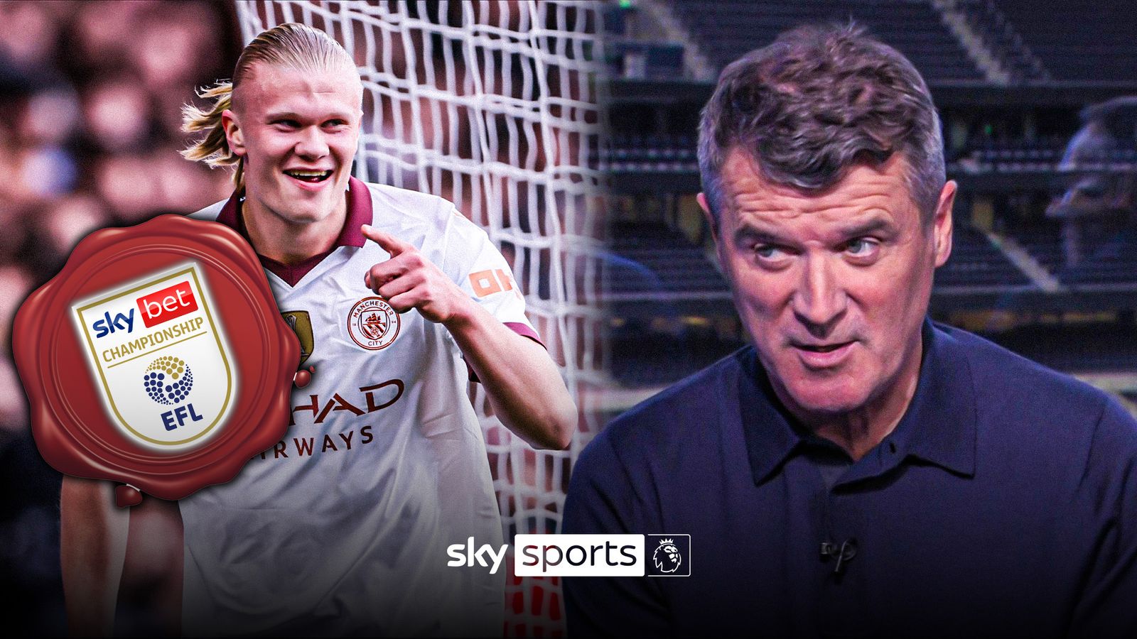 Erling Haaland is back up to Championship level! | Roy Keane jokes ...