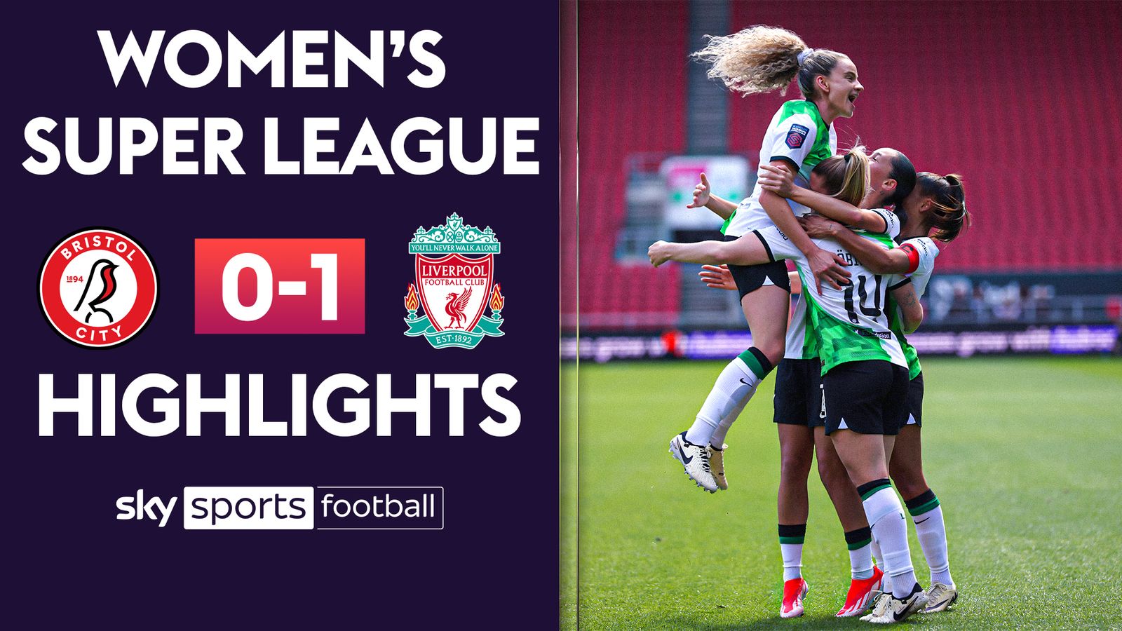 Women's Super League Liverpool beat Bristol City to leapfrog Man Utd