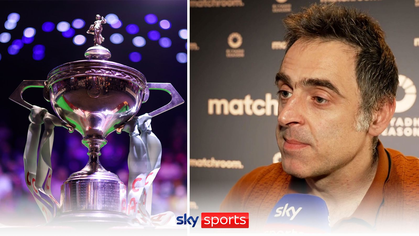 World Snooker Championship draw Ronnie O'Sullivan to face Jackson Page