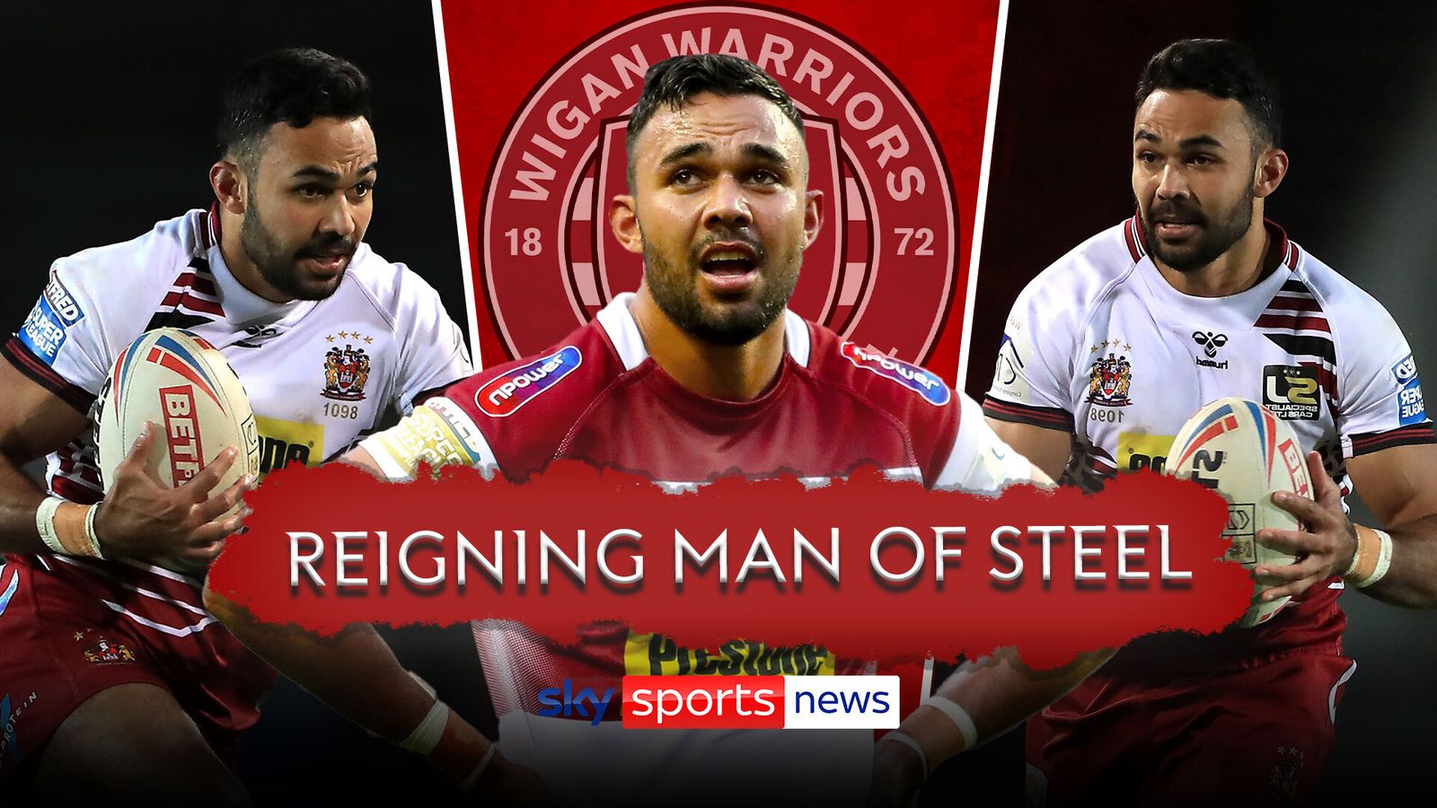 Bevan French Wigan Warriors secure reigning Super League Man of Steel