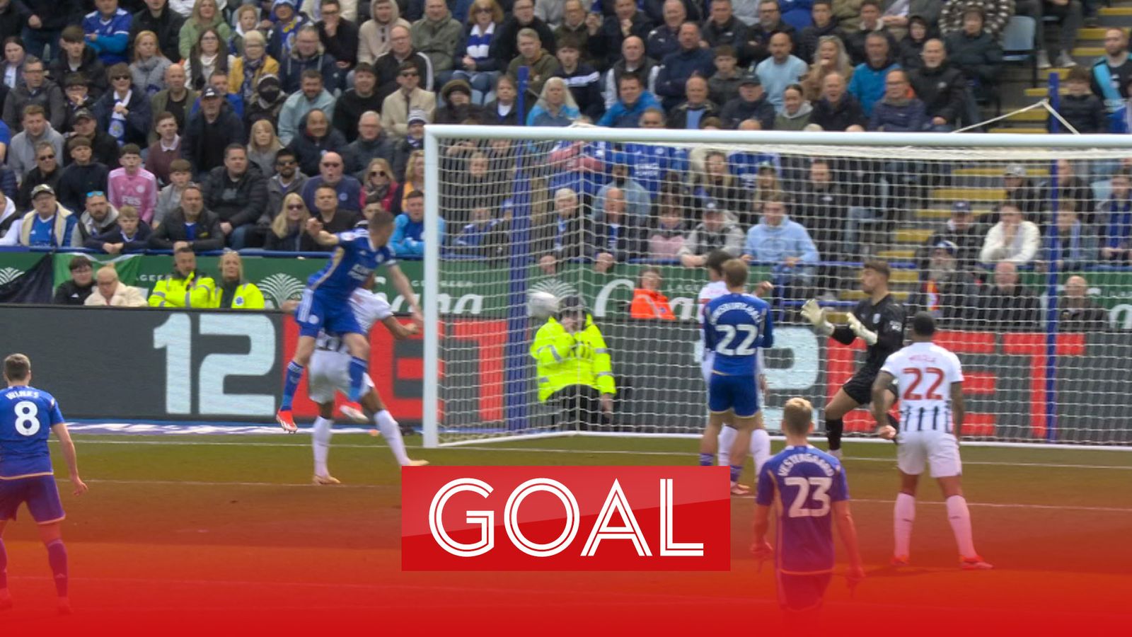 Redemption for Vardy! Striker puts Leicester 2-0 up