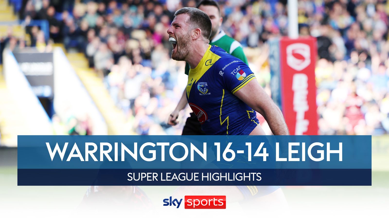 Warrington Wolves 16-14 Leigh Leopards | Super League Highlights ...