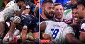 Fijian Drua duo Frank Lomani and Jone Koroiduadua red carded for dangerous play against Melbourne Rebels in Super Rugby