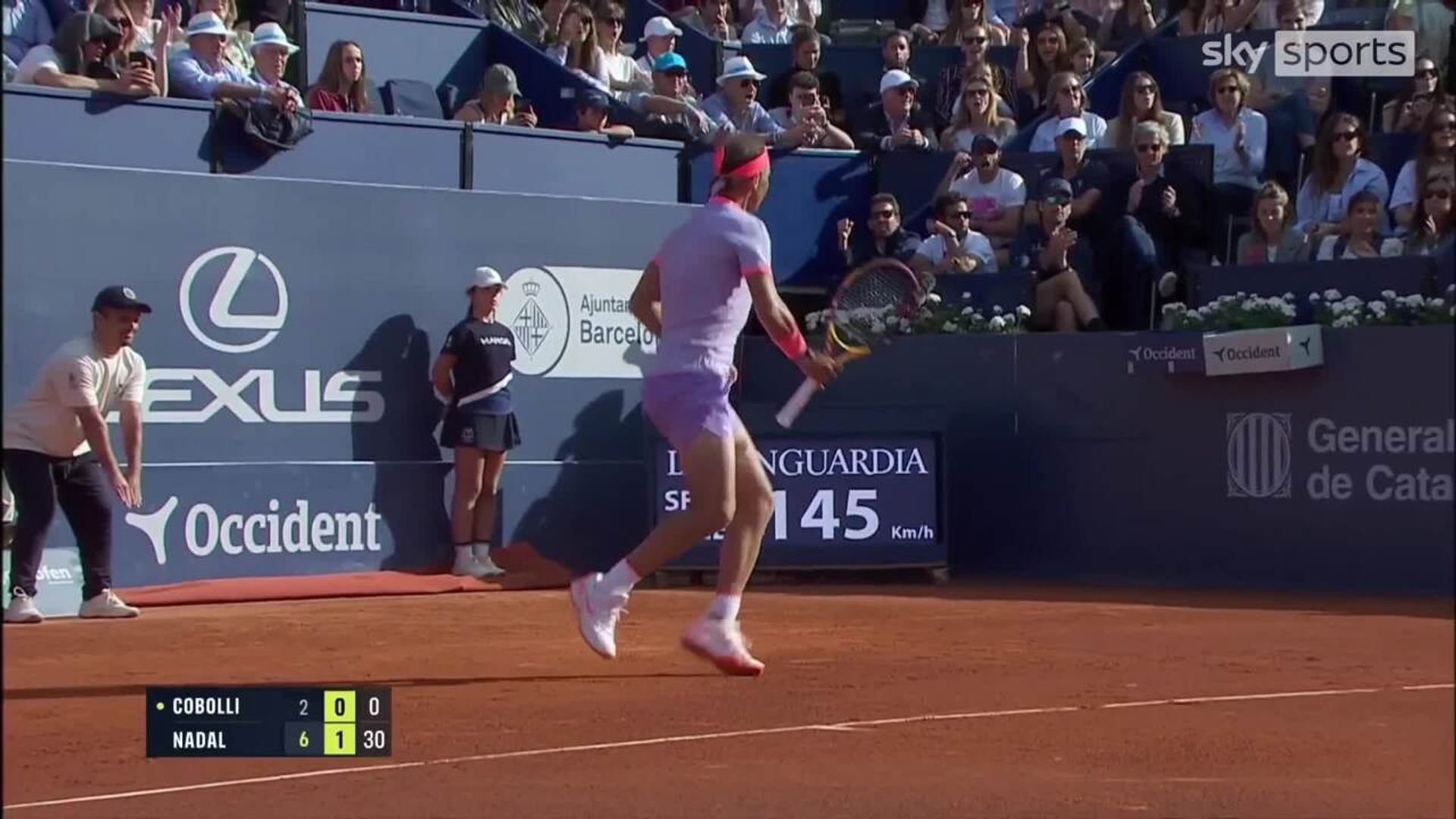 'Indescribable!' | Nadal powers winner from downtown!
