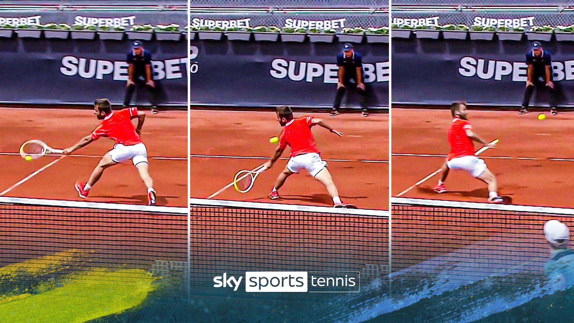 'No-look magic!' | Moutet's lovely behind-the-back winner