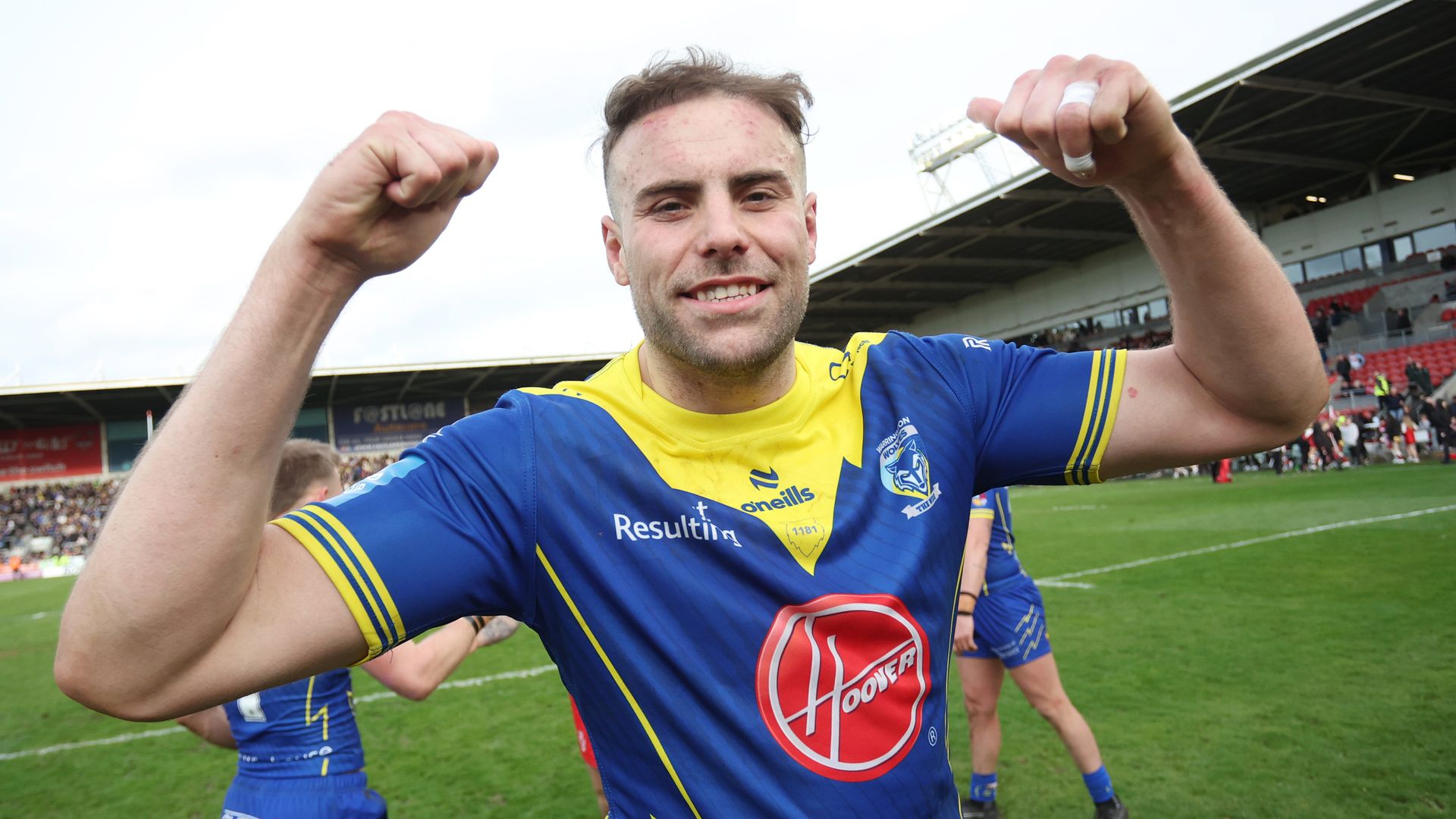 Wolves' Harrison seizes chance to shine on Super League stage