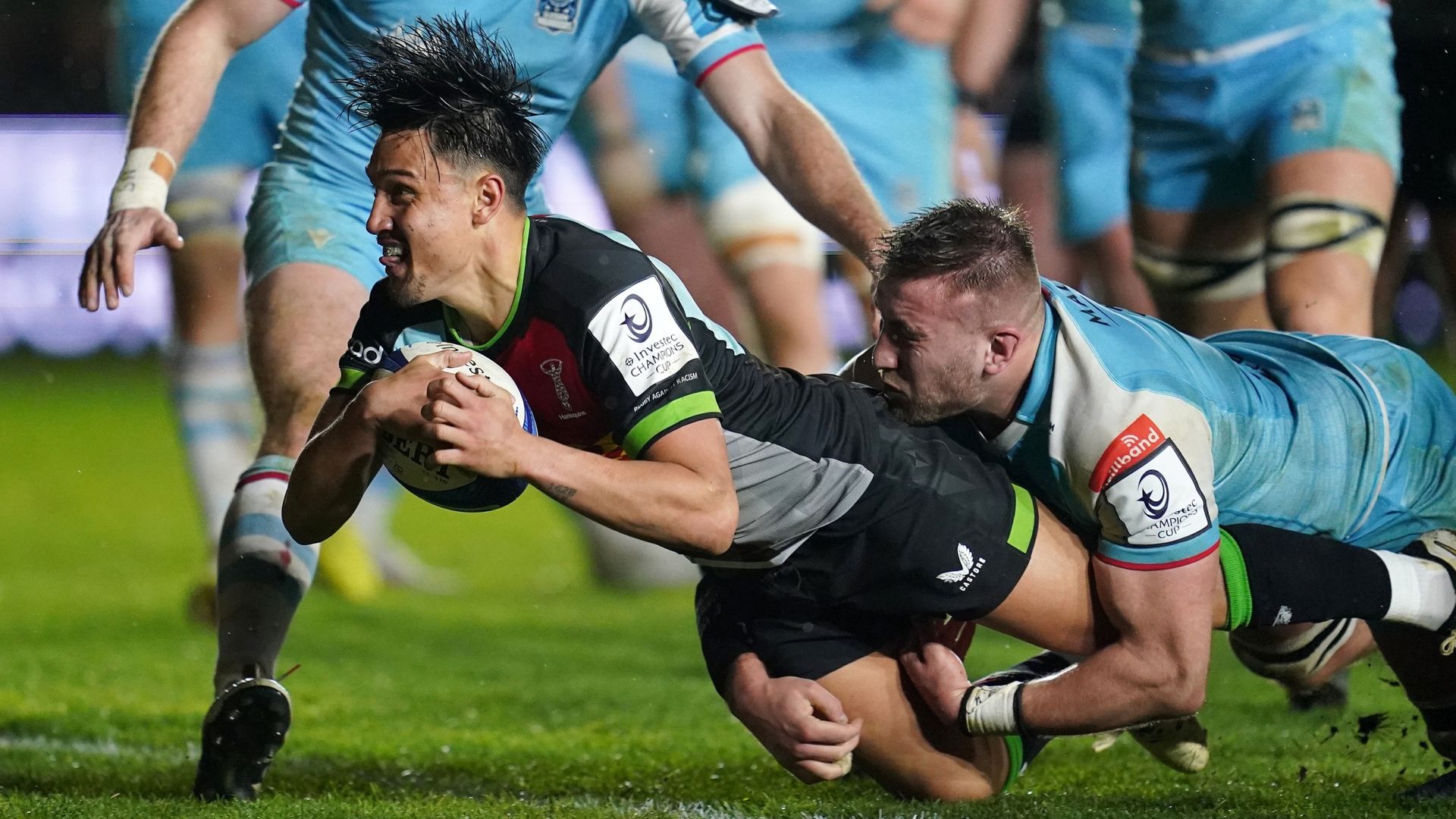 Smith stars as Harlequins edge out Glasgow in Champions Cup