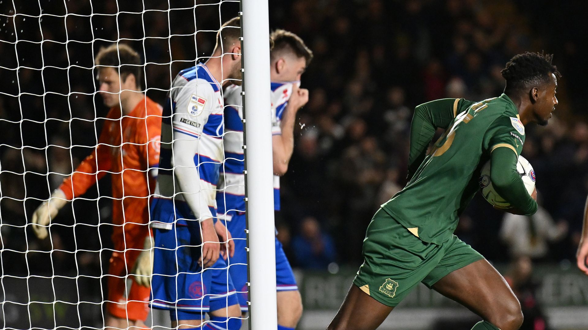 Plymouth hold QPR after unlucky own goal