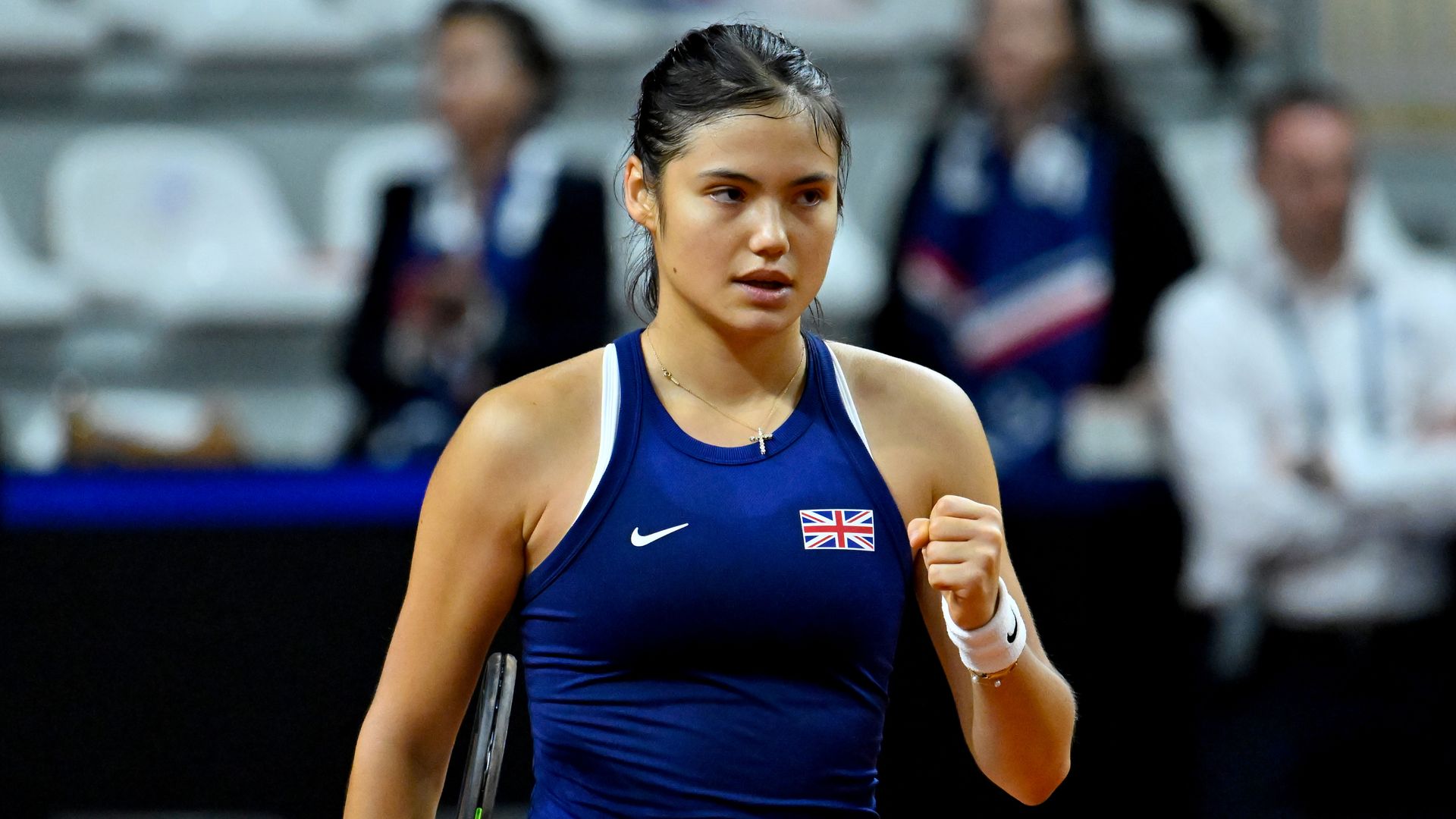 Raducanu comes from set down to win Billie Jean King Cup qualifier