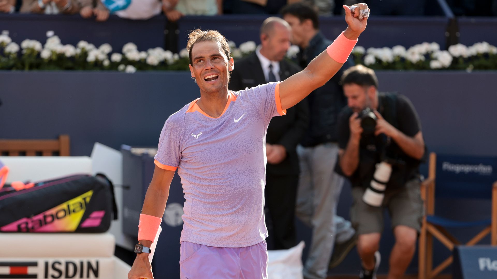 Nadal makes triumphant return as Norrie wins in bizarre fashion